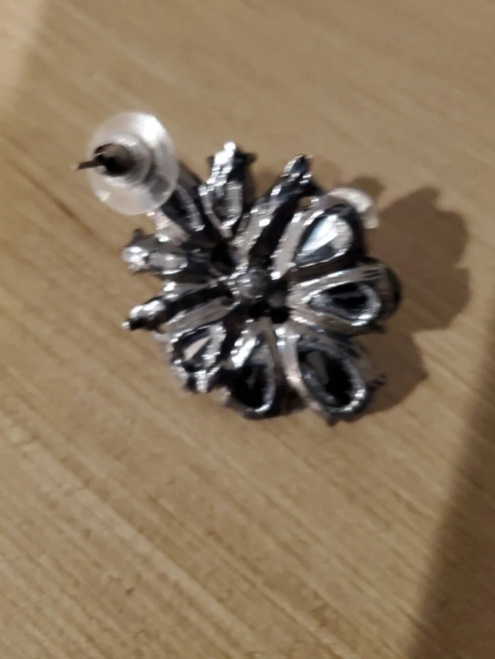 JCrew Earings Women's Silver/Black Tone Stud Earrings One Size